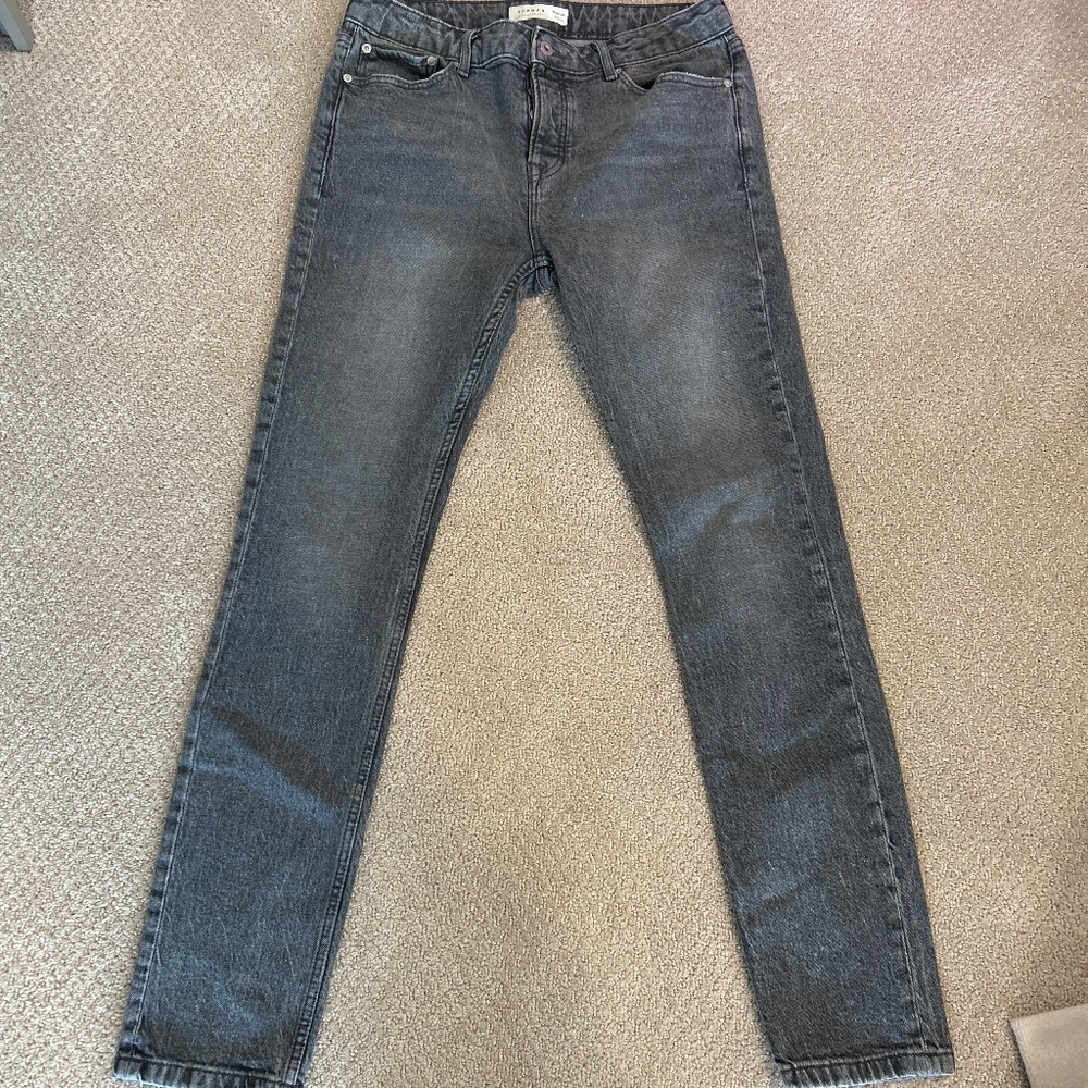 Men’s Grey Topman Jeans